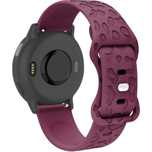Samsung Galaxy Watch 4 5 6 7 Fe 40 40 44 Classic 42 43 46 47 mm Kordon Leopar Desen Yumuşak Silikon Kordon