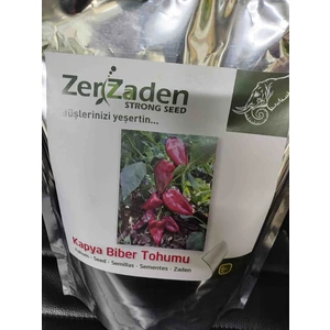 A-Z Tohum Zerzaden Fil Kulağı Kapya Biber Tohumu 500 Gram