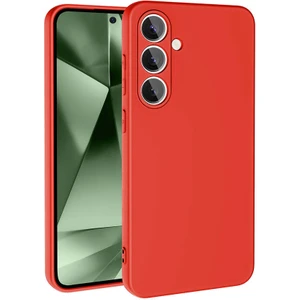 ZORE Galaxy S24 Fe Kılıf Mara Lansman Kapak-Kırmızı-Kırmızı