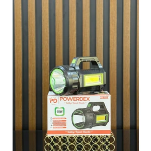 PD-7575 USB Çıkışlı Ledli Solar Şarjlı El Feneri ve Kamp Lambası
