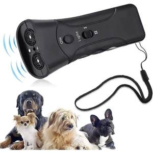 Ultrasonik Köpek Eğitmen Cihazı Elektronik Köpek Caydırıcı ve Uzaklaştırıcı-Işıklı Kontrol Cihazı