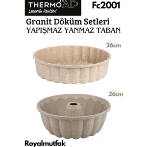 2'li Vizon Set (Tart Kalıbı-Kek Kalıbı)