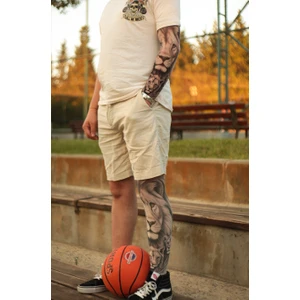 Giyilebilir Aslan Desenli Kol ve Bacak Takım Dövmesi 3D Baskılı Tattoo