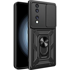 Honor 70 Kılıf Ultra Korumalı Yüzüklü Manyetik Kamera Korumalı Sürgülü Vega Kapak