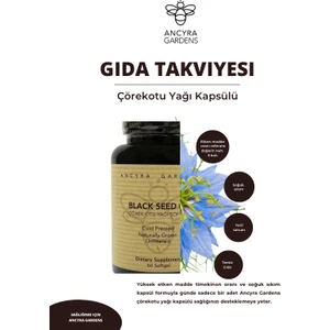Gardens Blackseed Oil Çörekotu Yağı Kapsülü