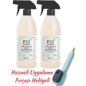 Koltuk Kumaş Ayakkabı Giysi Çamaşır Leke Çıkarıcı Temizleyici Sprey 800 ml Ikili Set