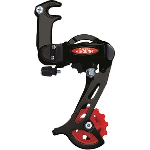 Bisiklet Arka Aktarıcı - Hg-40, Siyah, Braketli