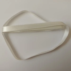 1  cm  Krem Rengi 10 metre Saten Kurdela