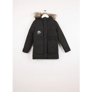 Jack & Jones Siyah Erkek Çocuk Parka 12258941