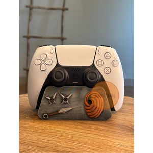 Naruto Obito Maske Kunai Kol Standı Ps5 Dualsense Ps4 Dualshock Joystick Standı Xbox