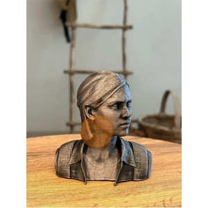 Ellie Williams Last Of Us Karakter Büst Eskitme Renk 10 cm