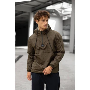 He Kanguru Kürklü Mont 01 Haki