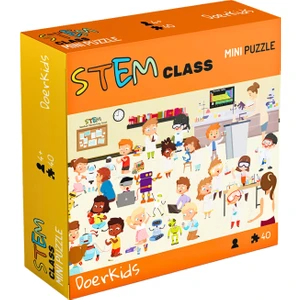 Doerkids Stem Class - Stem Eğitimi Mini Puzzle
