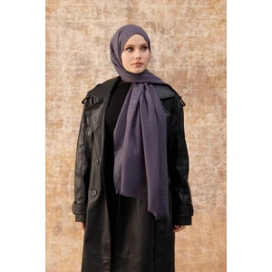 Fendi Desen Pamuk Jakar Şal Füme 8009-05