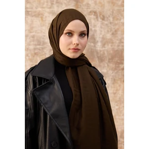 Fendi Desen Pamuk Jakar Şal Haki 8009-18