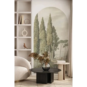 Kt Grup Kavak Ağaçları Boho Kemer Arch Modern Duvar Sticker