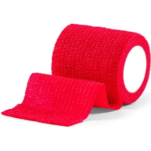 Life Care Kendine Yapışan Bandaj 5 cm x 4,5 M Kırmızı Koban