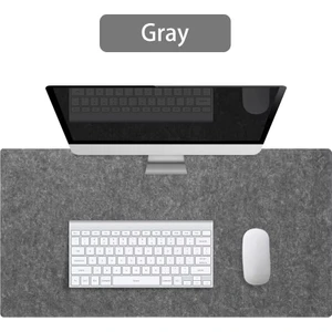 Keçe Mouse Pad Çalışma Masası Düzenleyici Bilgisayar Masa Üstü Düzenleyici Mat 70X33 cm