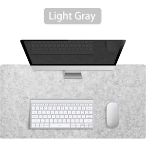 Keçe Mouse Pad Çalışma Masası Düzenleyici Bilgisayar Masa Üstü Düzenleyici Mat 70X33 cm