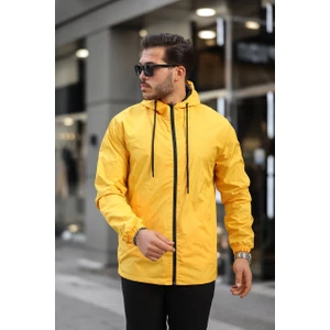 Tmb Tam Fermuar Astarlı Yağmurluk Sarı