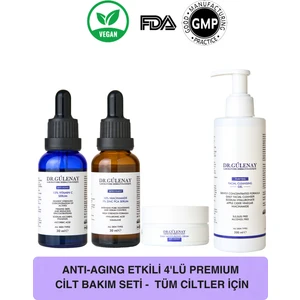 Dr.Gülenay Laboratoire Dermatologique Leke Karşıtı Sebum Dengeleyici,Nemlendirici Onarıcı Ve Arındırıcı Yüz Temizleyici Cilt Bakım Seti