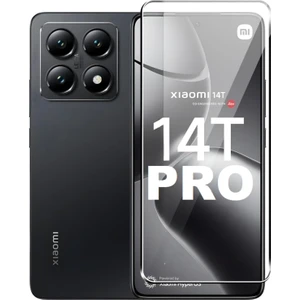 Xiaomi Mi 14T Pro Uyumlu Tam Kapatan Tamperli Cam Ekran Koruyucu Kırılmaz Cam