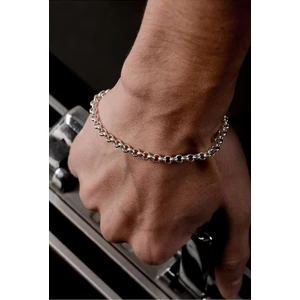 Ricco Jewellery 925 Ayar Gümüş Old Money Iri Dodge Bileklik • Made In Italy