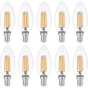 10'lu Rustik LED Ampul 8W 3000K E14 (Gün Işığı)