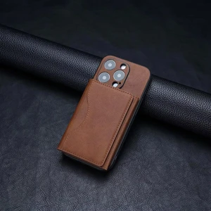 6 Bölmeli Magsafe Özellikli Telefon Arkası Kartlık Suni Deri AL4852