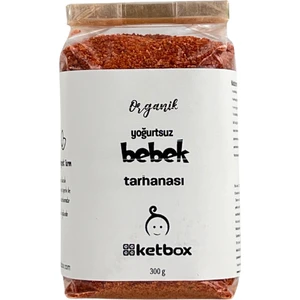 Organik Yoğurtsuz Bebek Tarhanası +6 Ay 300 gr Katkısız Doğal