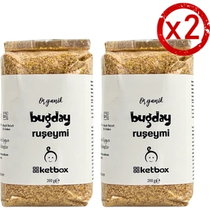 Organik Doğal Buğday Ruşeymi 400 gr (200 gr x 2 Paket)