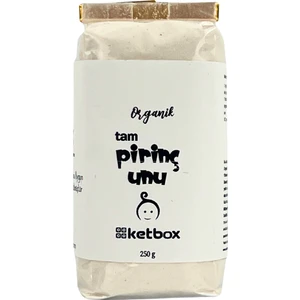 Organik Katkısız Doğal Tam Pirinç Unu +6 Ay 250GR