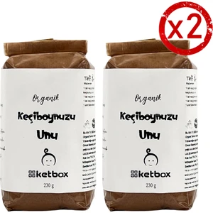 Katkısız Doğal Organik Keçiboynuzu Unu +8 Ay 460GR (230GR*2 Paket)