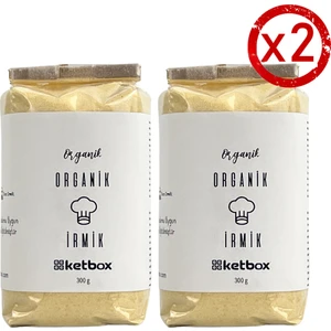 Organik Doğal Bebek İrmiği - 300 gr - 2 Paket