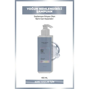 Lewel Mood Premium Moisture Shampoo - Kuru Ve Yıpranmış Saçlar İçin Nem Şampuanı - 400 ml