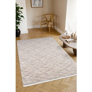 Sere Serpe Kaymaz Taban Yıkanabilir Modern Salon Mutfak Oturma Odası Çocuk Odası Halısı 5015 Vizon