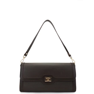 Tamer Tanca Kadın Vegan Kahverengi Omuz Çanta 600 6204 Bn Cnt SK24-25 A.kahve Cvl