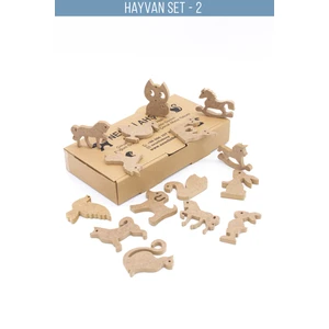 Neşeli Ahşap Ahşap Hayvan Figürleri 6 mm . Okul Öncesi Etkinlik. Ahşap Oyuncak Boyama. Kapı Duvar kapak süsleri.