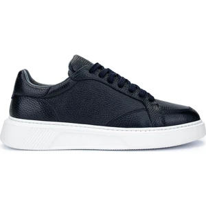 Tamer Tanca Erkek Hakiki Deri Lacivert Sneakers & Spor Ayakkabı 04 3522 Erk Ayk SK24-25 Lacı Fltr