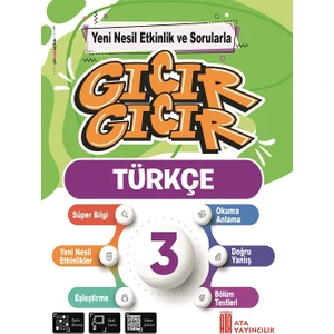 Ata Yayıncılık 3. Sınıf Gıcır Gıcır Türkçe