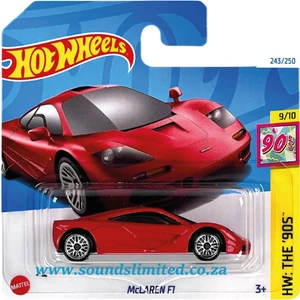 Hot Wheels 1/64 Ölçek Tekli Regular Arabalar HTB11 Hw: The '90S / Mclaren F1