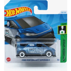 Hot Wheels 1/64 Ölçek Tekli Regular Arabalar HTD33 Hw Green Speed / Ford Performance Supervan 4 (Mavi)