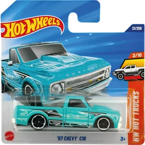 Hot Wheels 1/64 Ölçek Tekli Regular Arabalar HYW74 Hw Hot Trucks / '67 Chevy C10