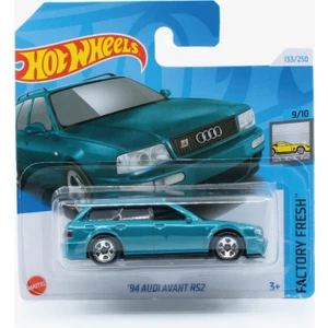 Hot Wheels 1/64 Ölçek Tekli Regular Arabalar HTD49 Factory Fresh / '94 Audı Avant Rs2 (Mavi)