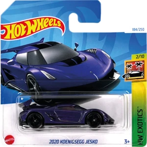 Hot Wheels 1/64 Ölçek Tekli Regular Arabalar HTC21 Hw Exotics / 2020 Koenigsegg Jesko