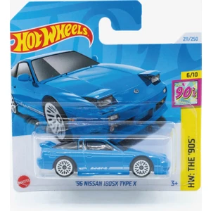 Hot Wheels 1/64 Ölçek Tekli Regular Arabalar HTB08 Hw: The '90's / '96 Nıssan 180SX Type x