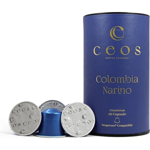 Colombia Narino Coffee( 10 Adet Nespresso Uyumlu Aluminium Kapsül Kahve)