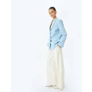 Kruvaze Oversize Blazer Ceket