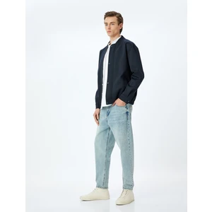 Normal Bel Loose Fit Kot Pantolon - Steve Jean