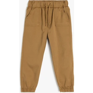 Jogger Pantolon Beli Bağlamalı Cepli